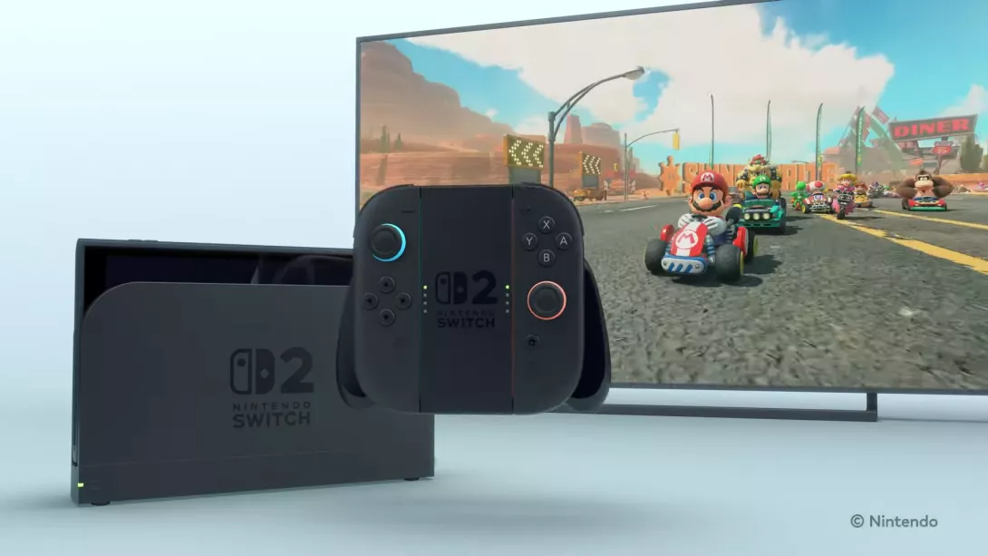 Switch 2 with Mario Kart