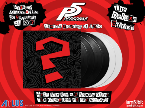 Persona 5 vinyylilevy 1