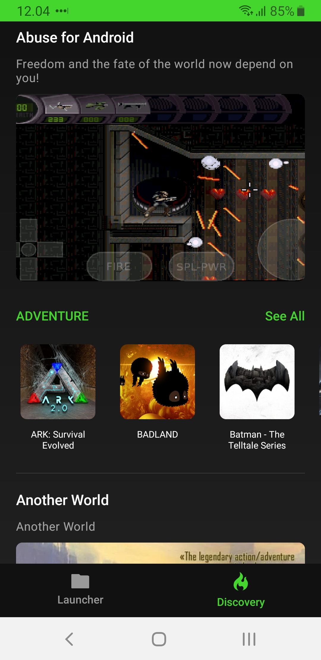 Razer Kishi sovelluskauppa