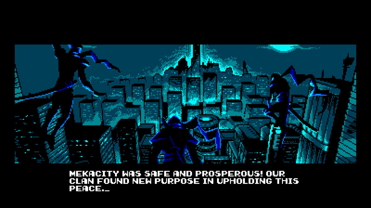 Cyber Shadow_Mekacity kun kaikki oli vielä hyvin