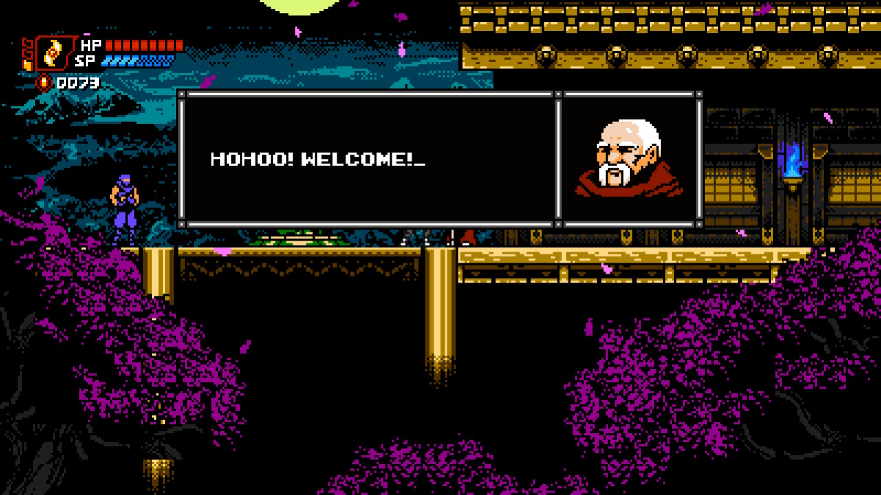 Cyber Shadow_munkki on innoissaan