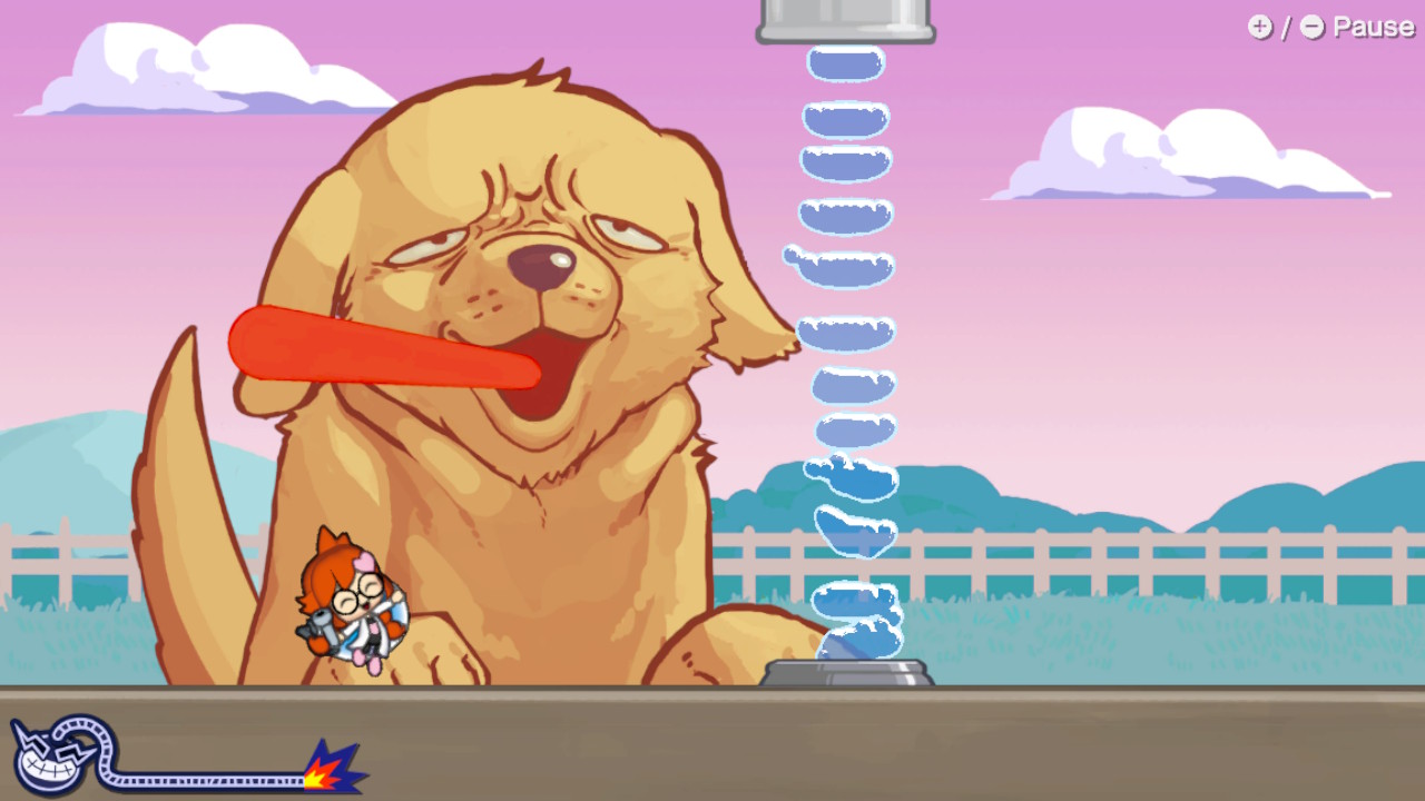 WarioWare Get It Together - Koiralla on jano