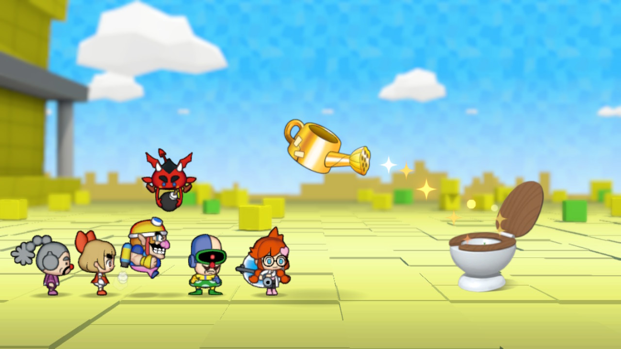 WarioWare Get It Together - Kultainen kastelukannu