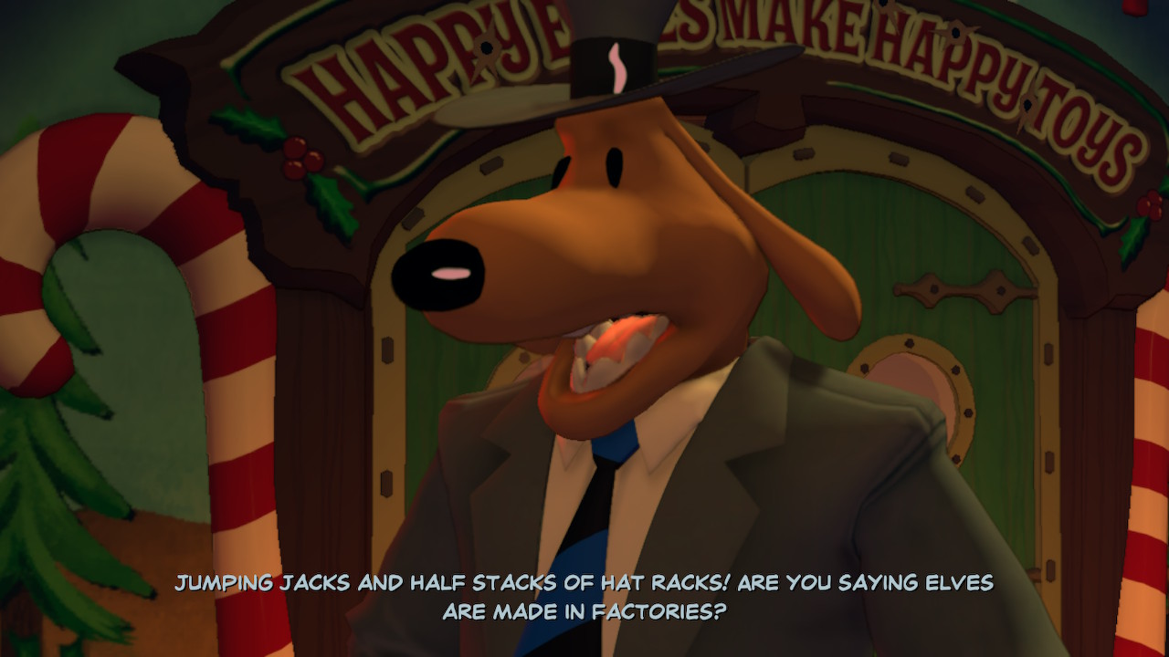 Sam &amp; Max Beyond Time and Space Remastered - Riimittelyä