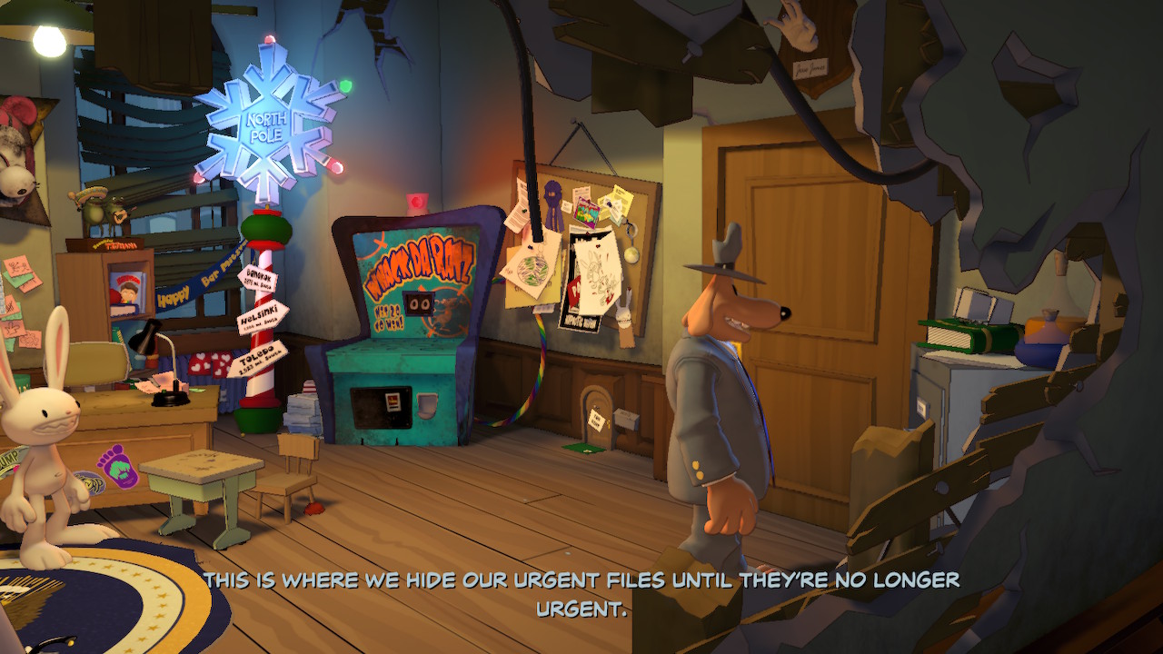 Sam &amp; Max Beyond Time and Space Remastered - Mappi Ö