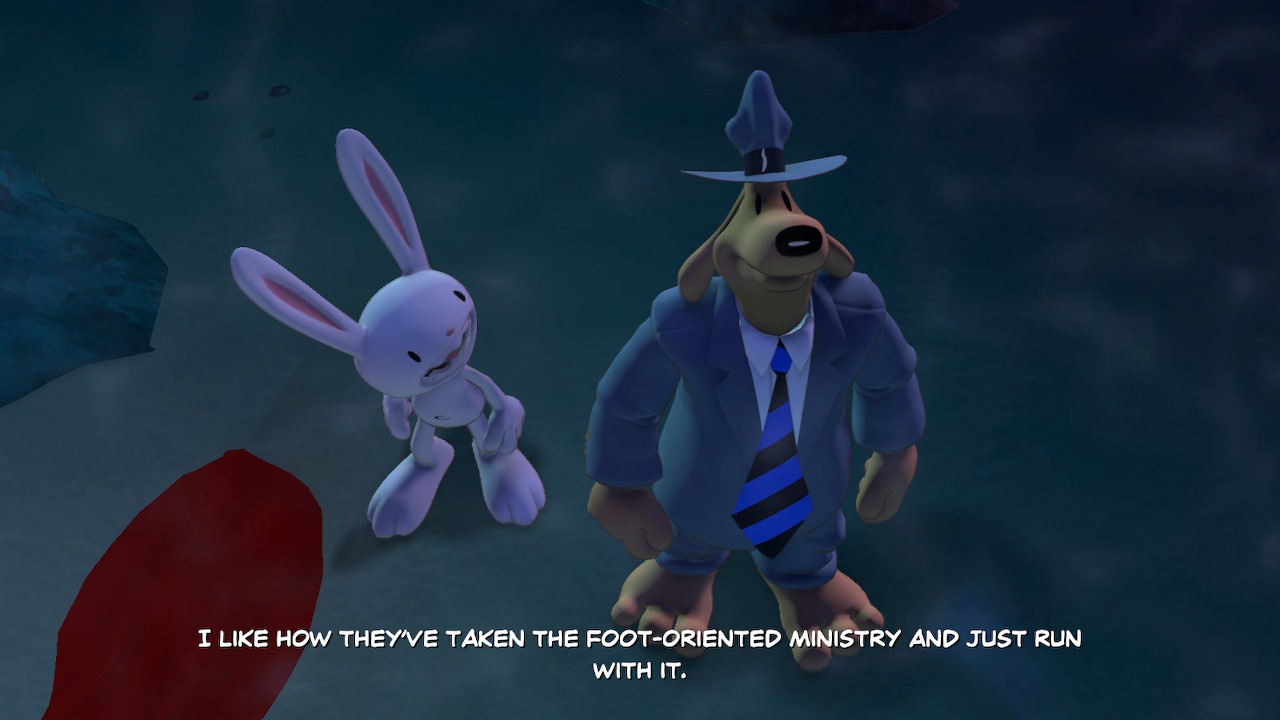 Sam &amp; Max Beyond Time and Space Remastered - Jalkapainotteinen ministeriö