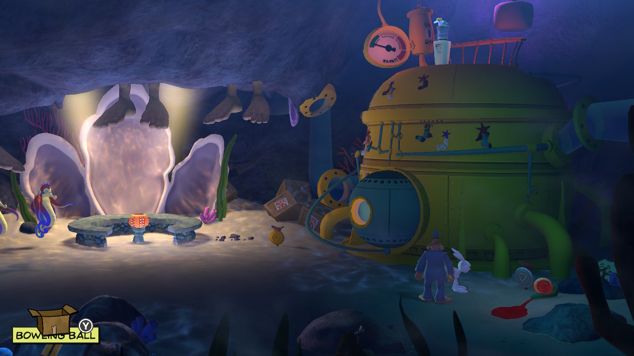 Sam &amp; Max Beyond Time and Space Remastered - Veden allakin voi hengittää