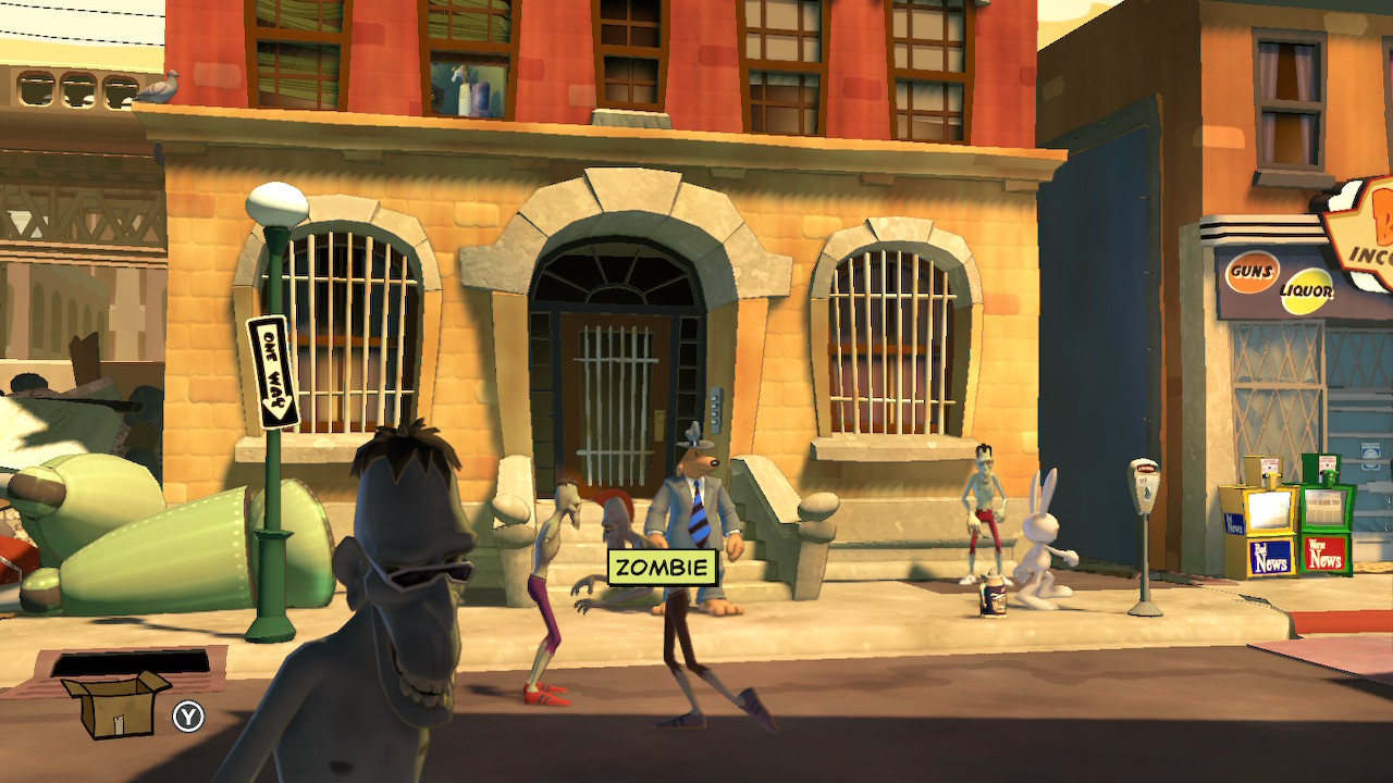 Sam &amp; Max Beyond Time and Space Remastered - Zombit kotikadulla