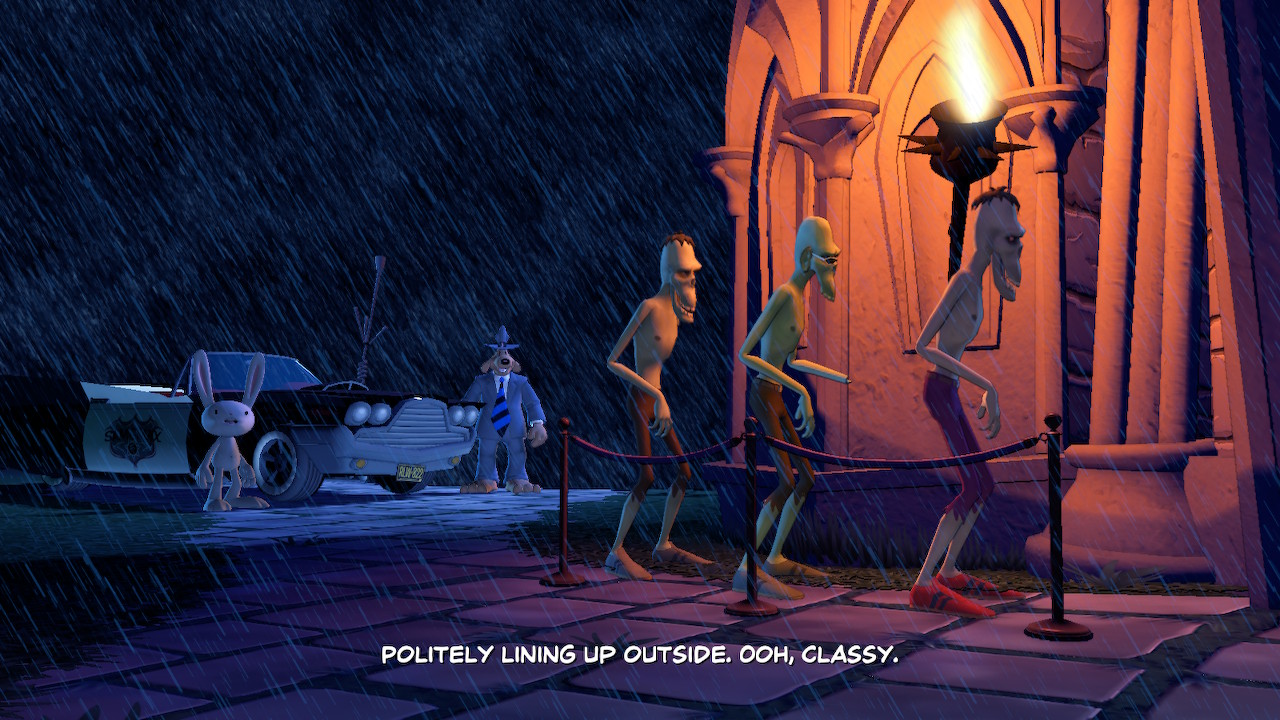 Sam &amp; Max Beyond Time and Space Remastered - Saksassa osataan jonottaa