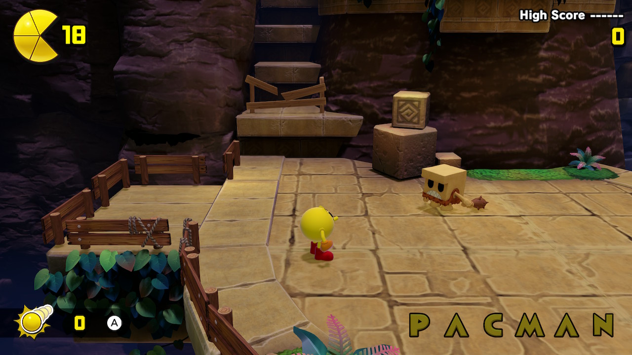 Pac-Man World Re-PAC: Hiekalla