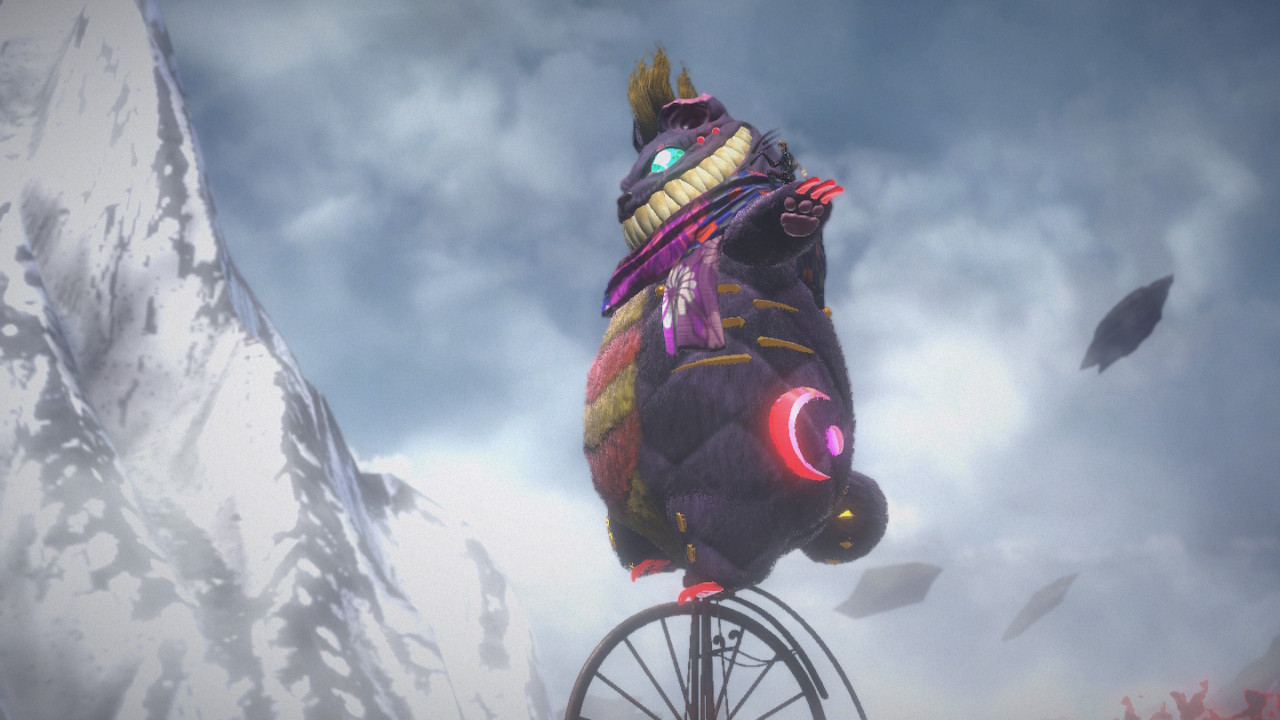 bayonetta 3 – Kissa ja yksipyöräinen