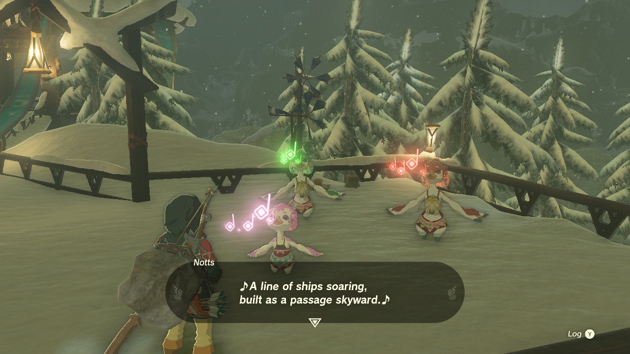 The Legend of Zelda: Tears of the Kingdom_Pikkutyyppejä laulattaa