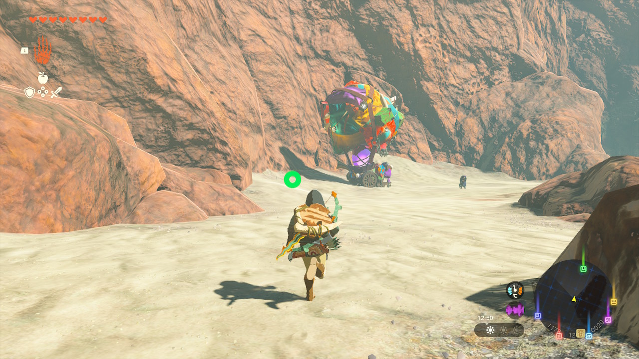 The Legend of Zelda: Tears of the Kingdom_Värikäs kuumailmapallo
