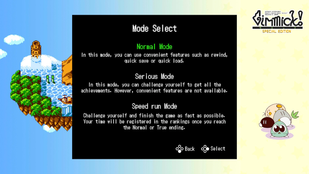 Gimmick! Special Edition: Moodit