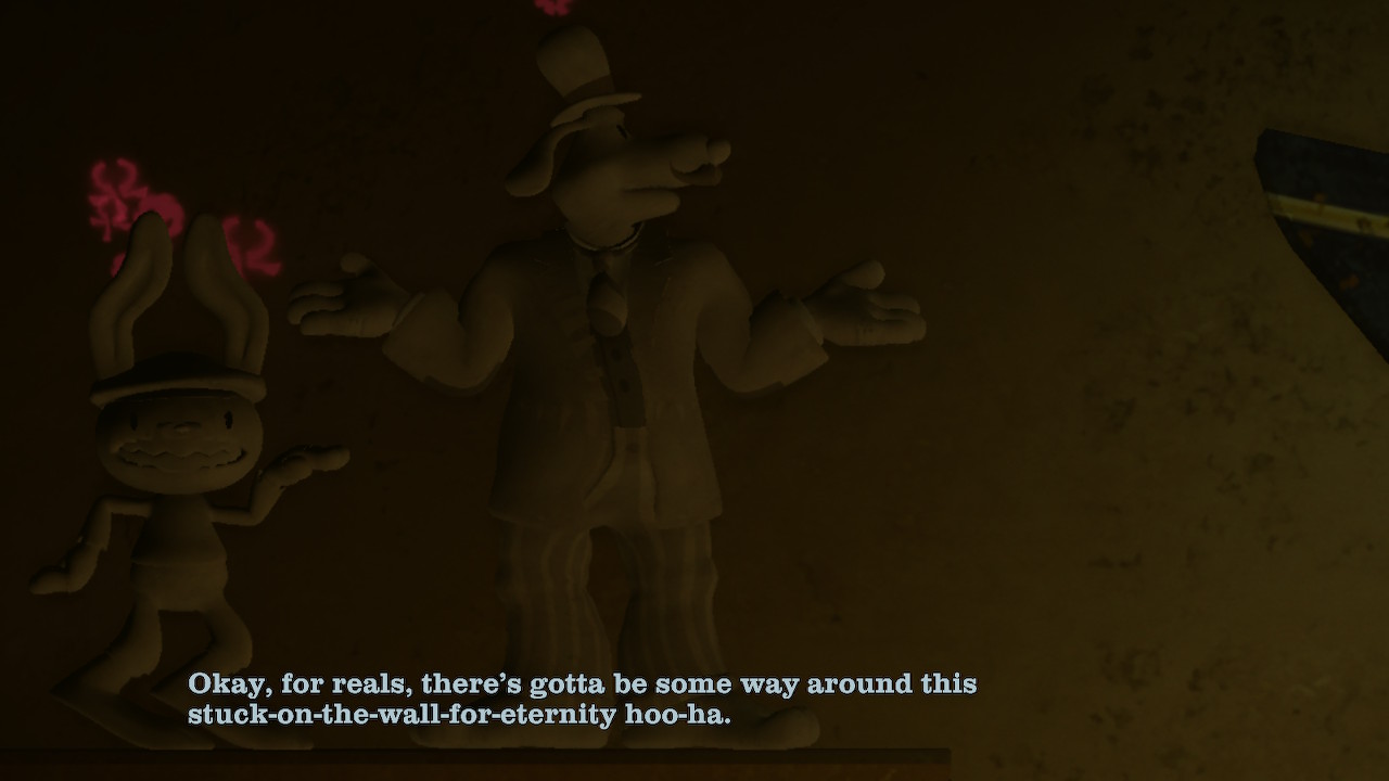 Sam &amp; Max: The Devil's Playhouse – Remastered_Seinän sisässä