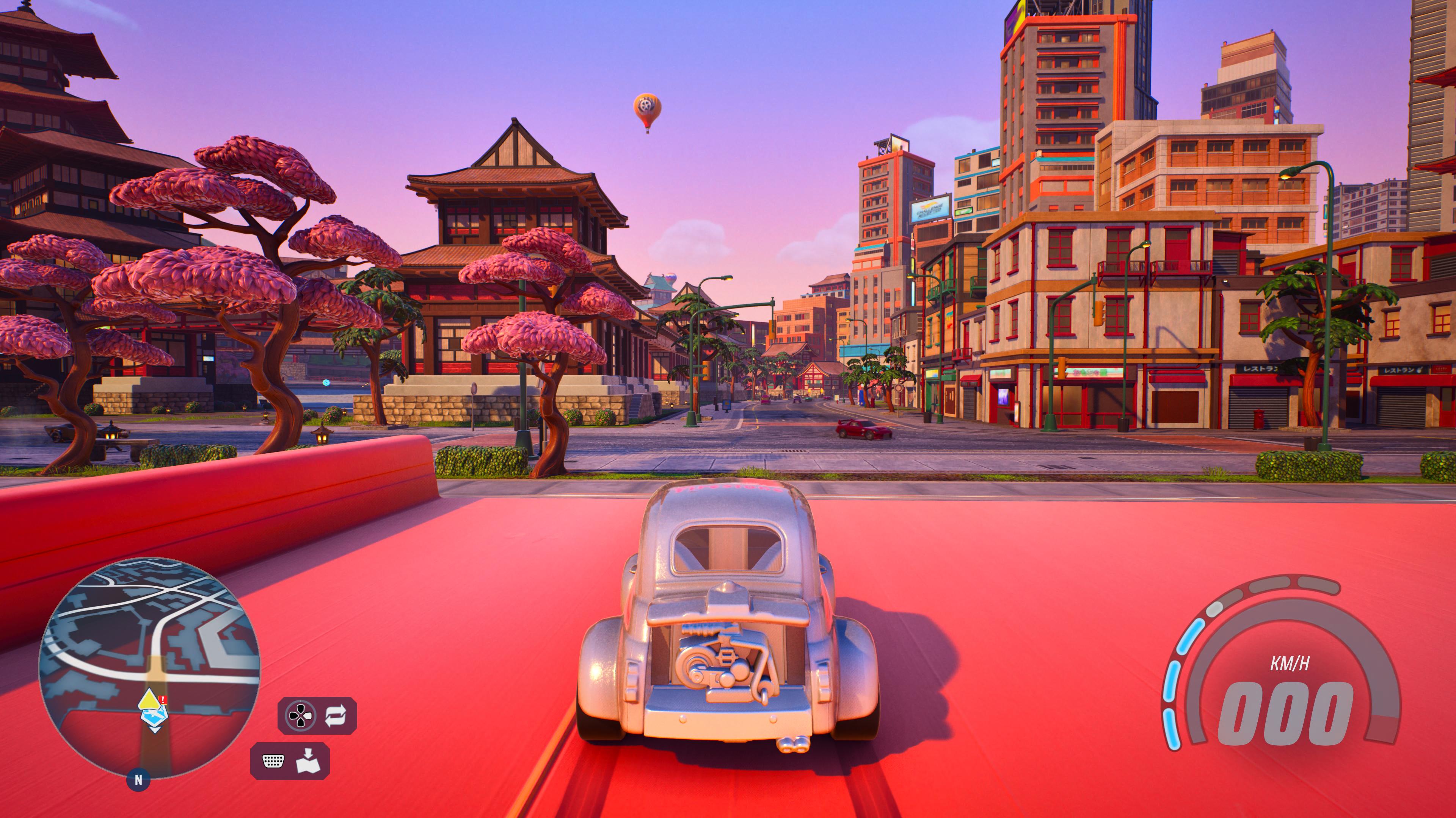 HOT WHEELS Infinite Rush: Aasialaishenkisessä kaupungissa seikkailemassa