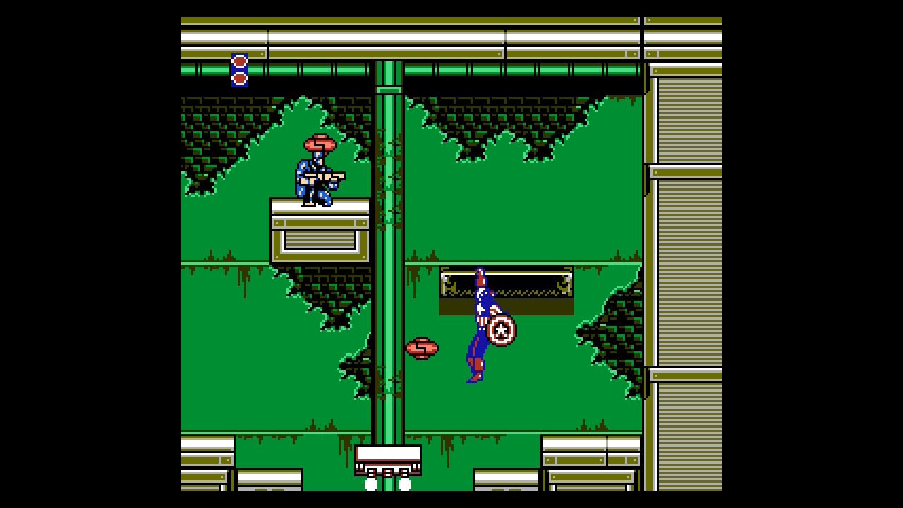 Captain America and The Avengers NES-versio