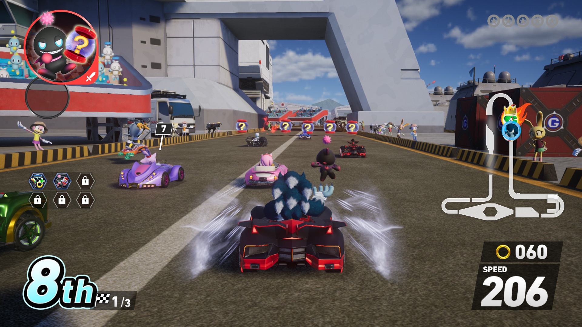 Sonic Racing: CrossWorlds_Susisiili kiihdyttää