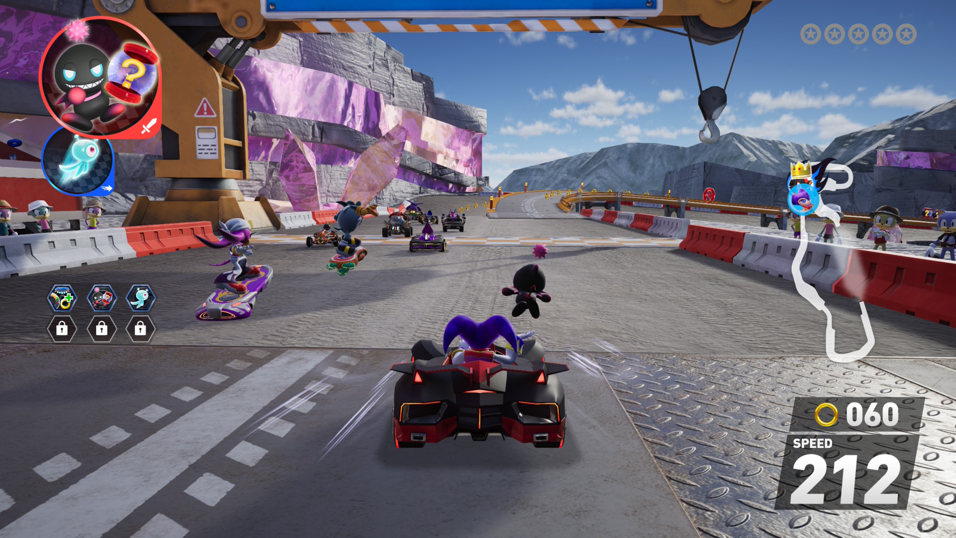 Sonic Racing: CrossWorlds_Nightsilla pahat mielessä