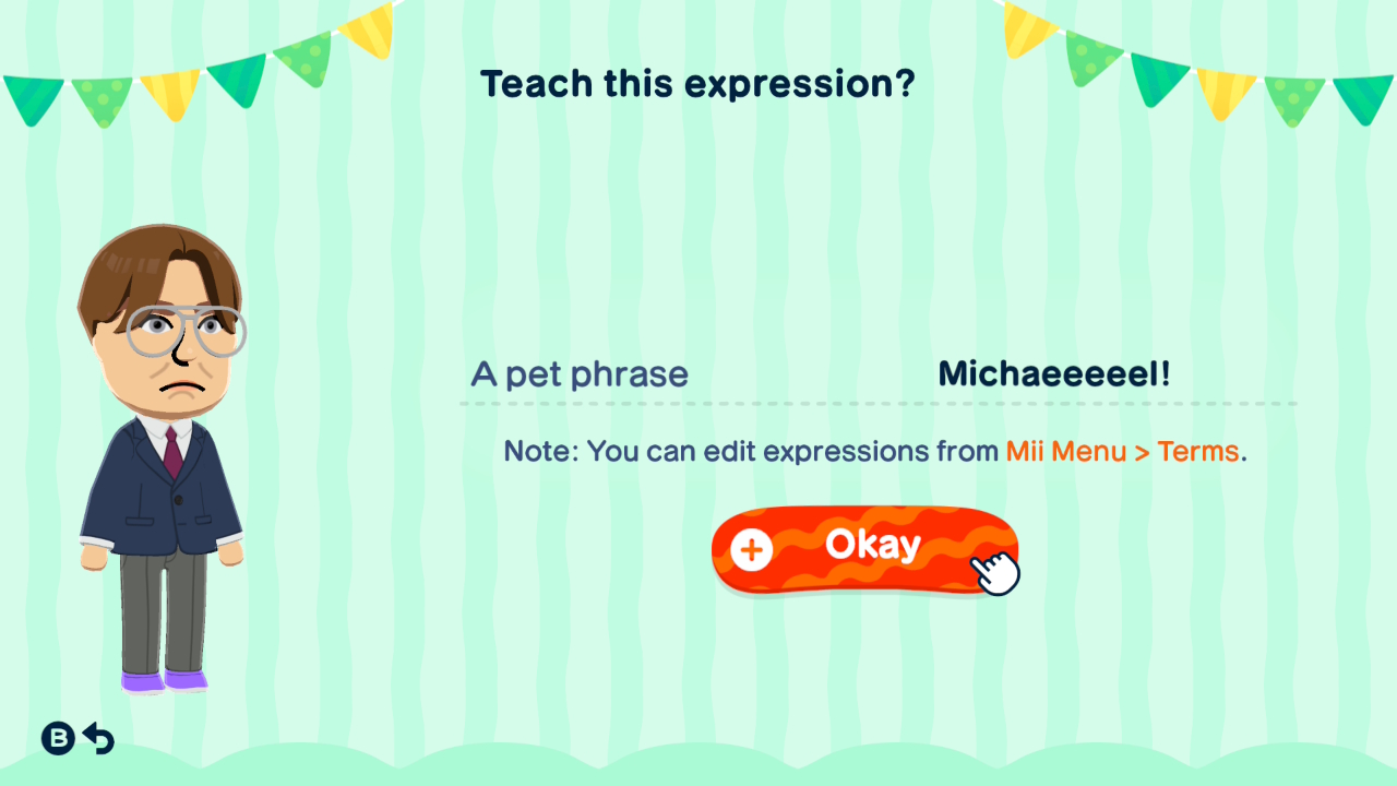 Tomodachi Life: Living the Dream Dwight huutelee Michaelia