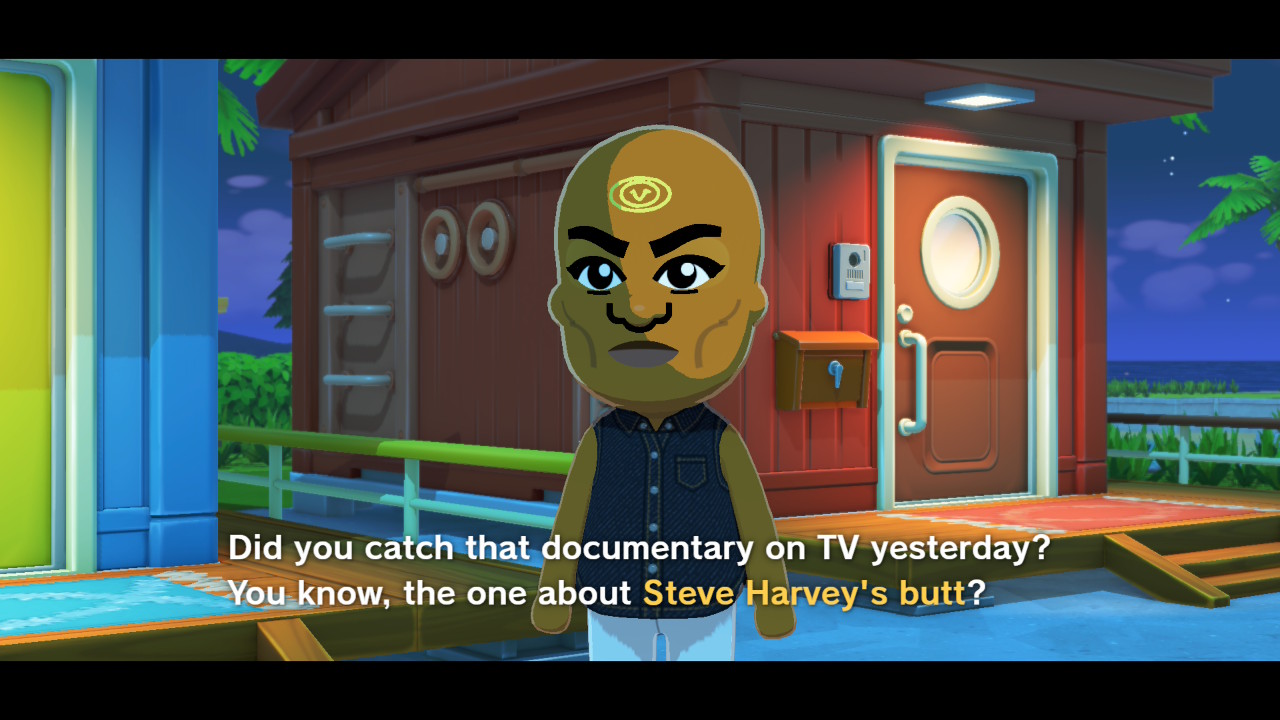 Tomodachi Life: Living the Dream Steve Harveyn hanuri