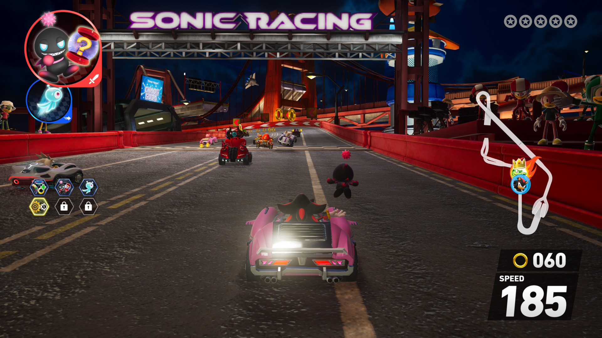 Sonic Racing: CrossWorlds_Yössä