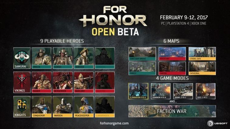 For Honor beeta