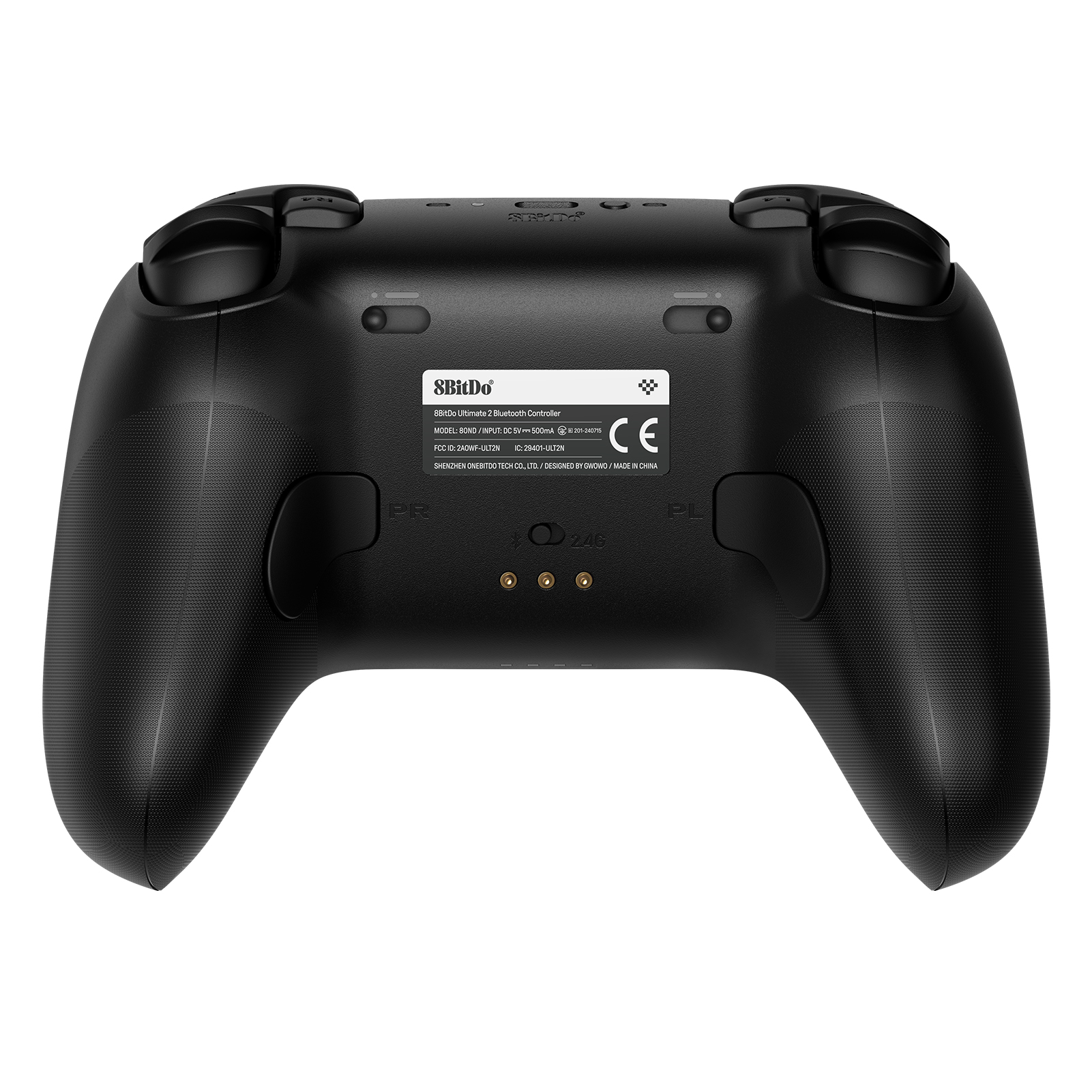 8BitDo Ultimate 2 Bluetooth Controller – ohjain takaa