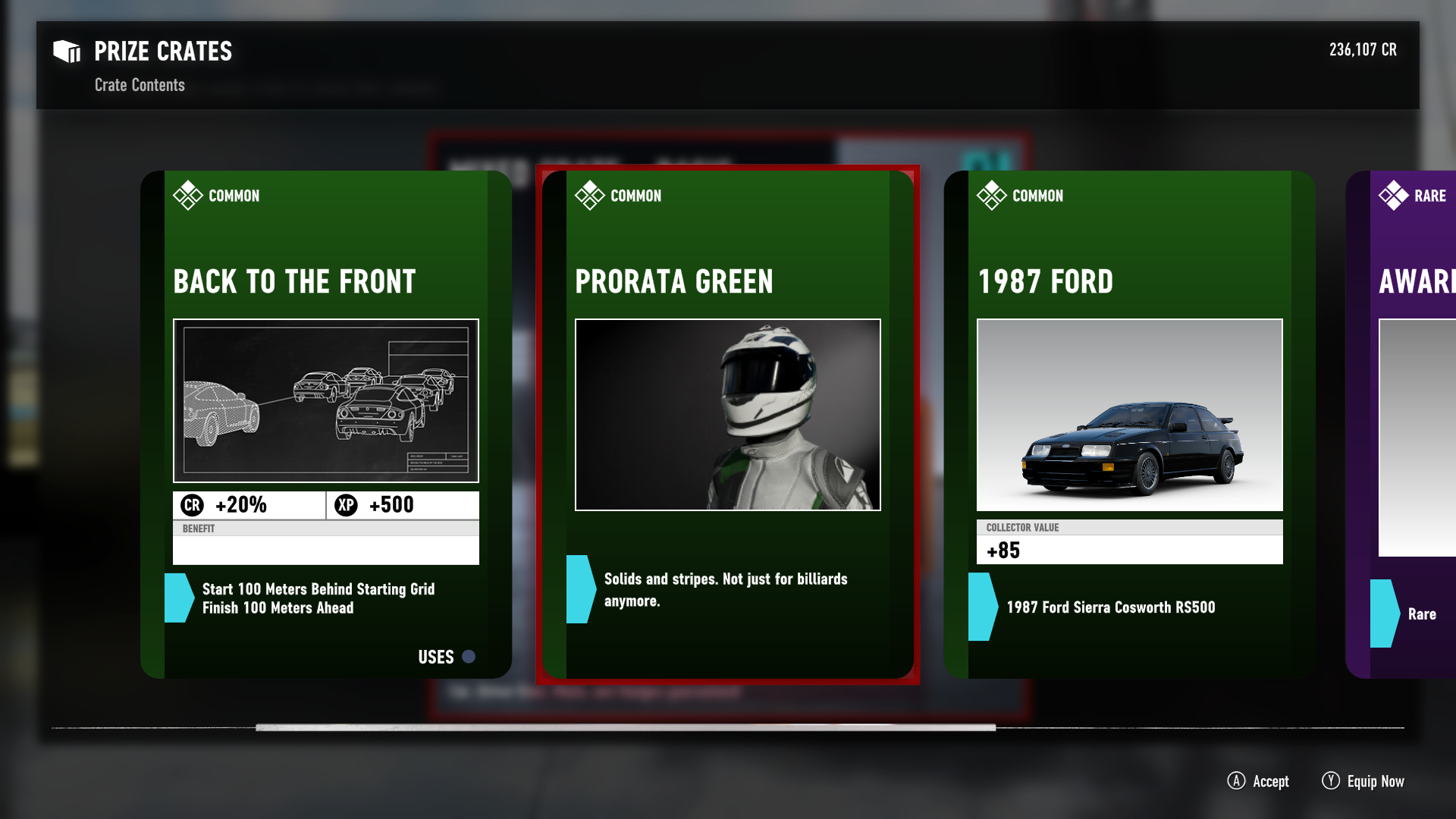 Forza motorsport 7: Modikortit