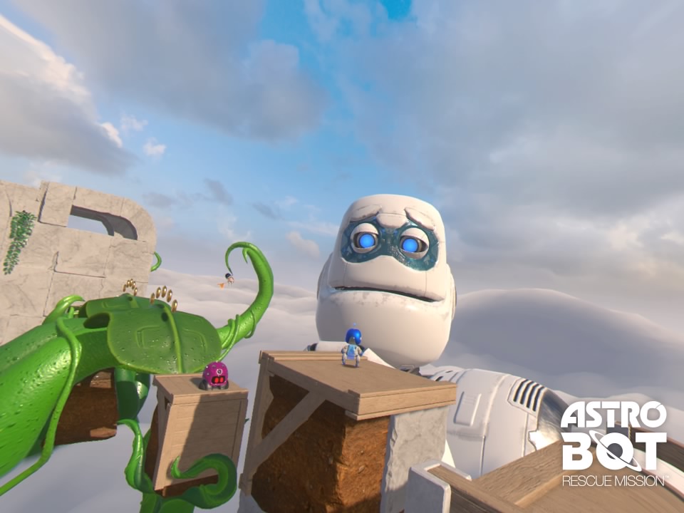 ASTRO BOT Rescue Mission - Isoveli valvoo