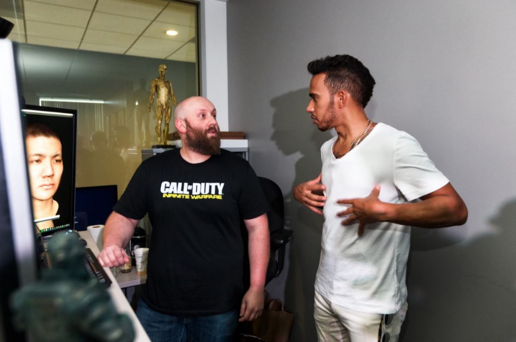 Lewis Hamilton Call of Duty: Infinite Warfare