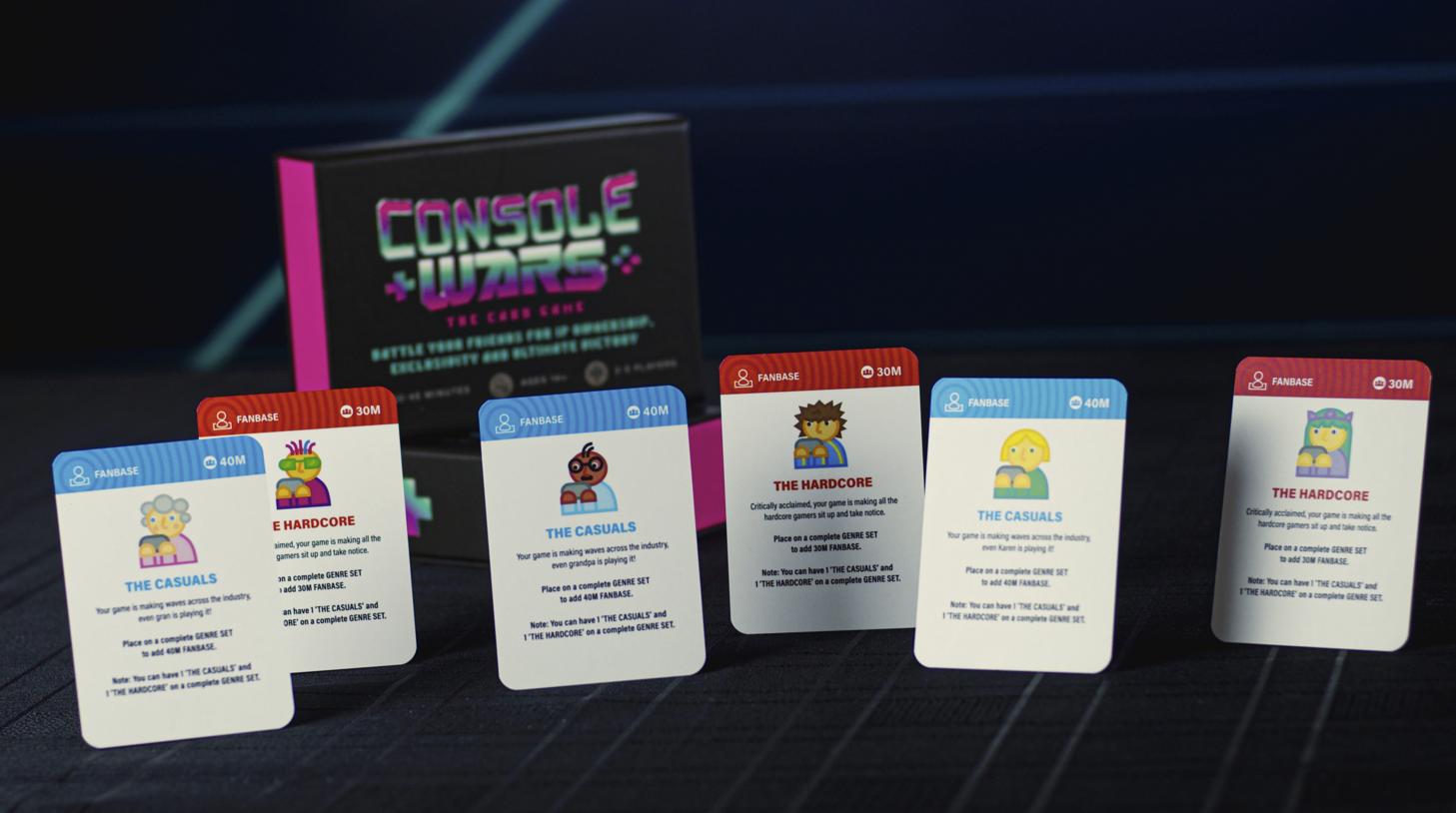 Console Wars kortteja.png