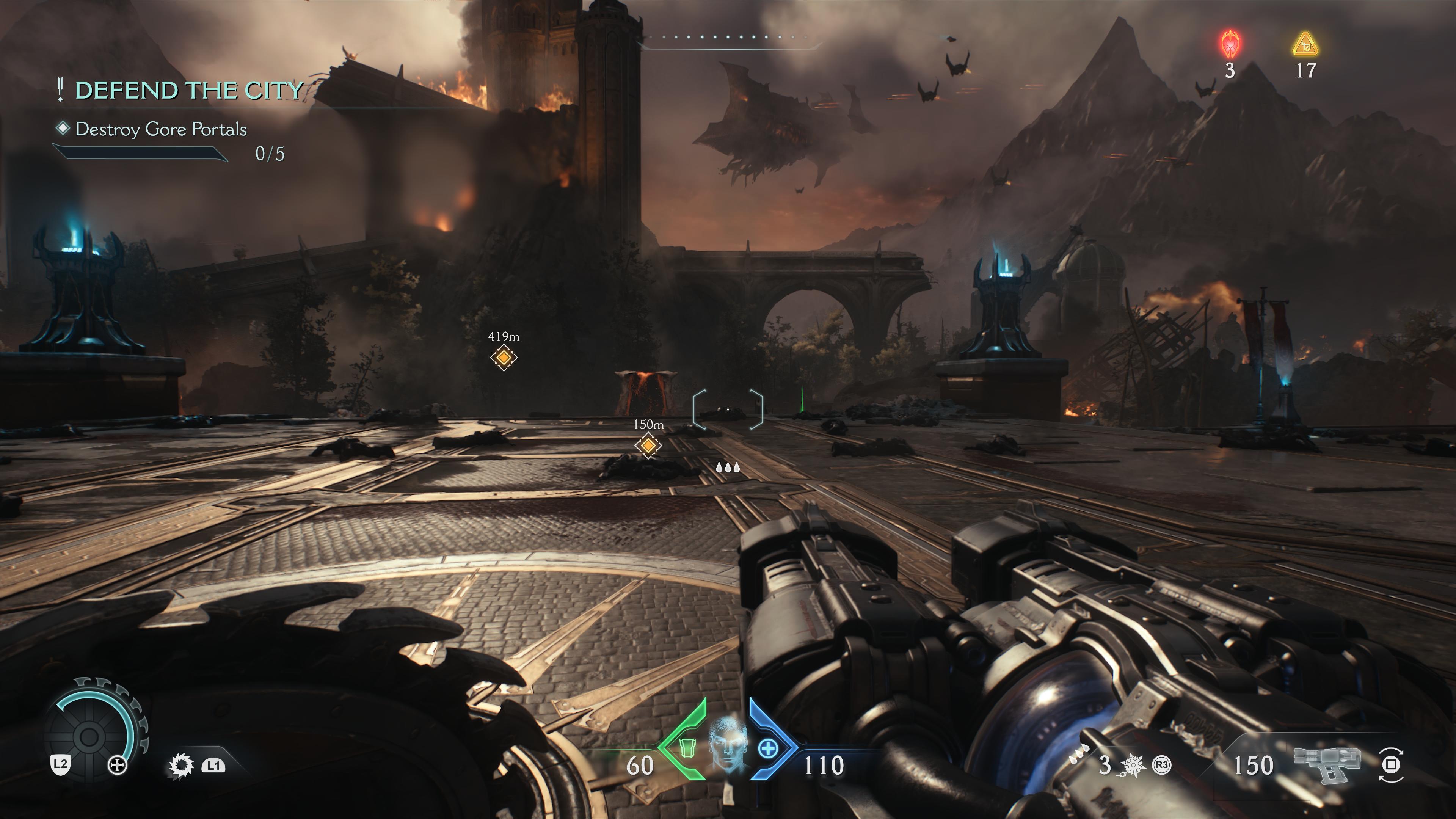 DOOM: The Dark Ages – Puolusta kaupunkia