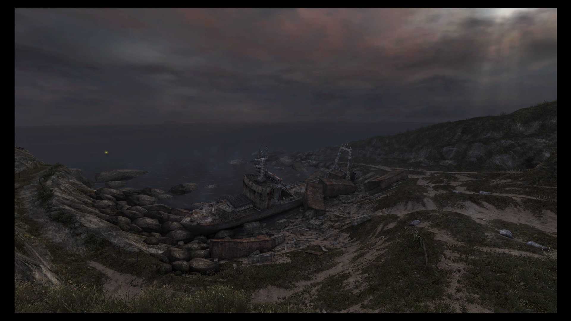 Dear Esther: Landmark Edition - Haaksirikkoutunut laiva