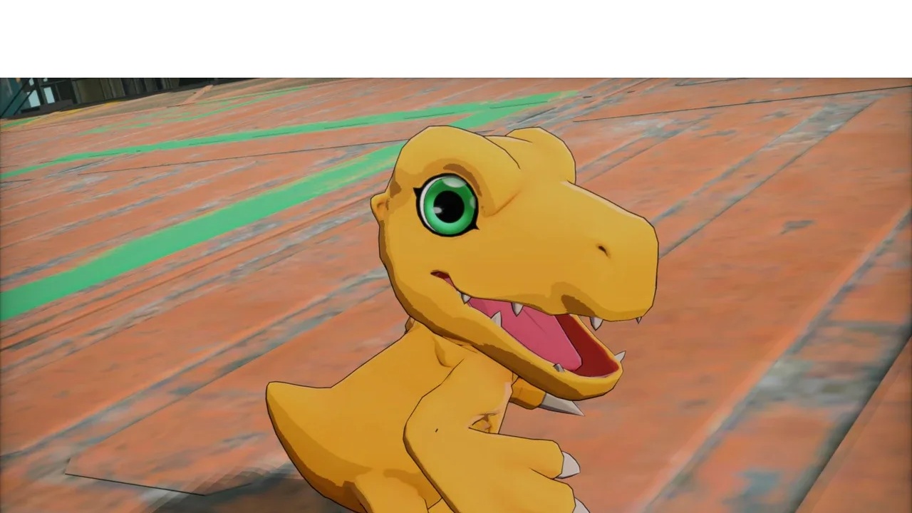 Digimon Story Time Stranger – Agumon söpöilee