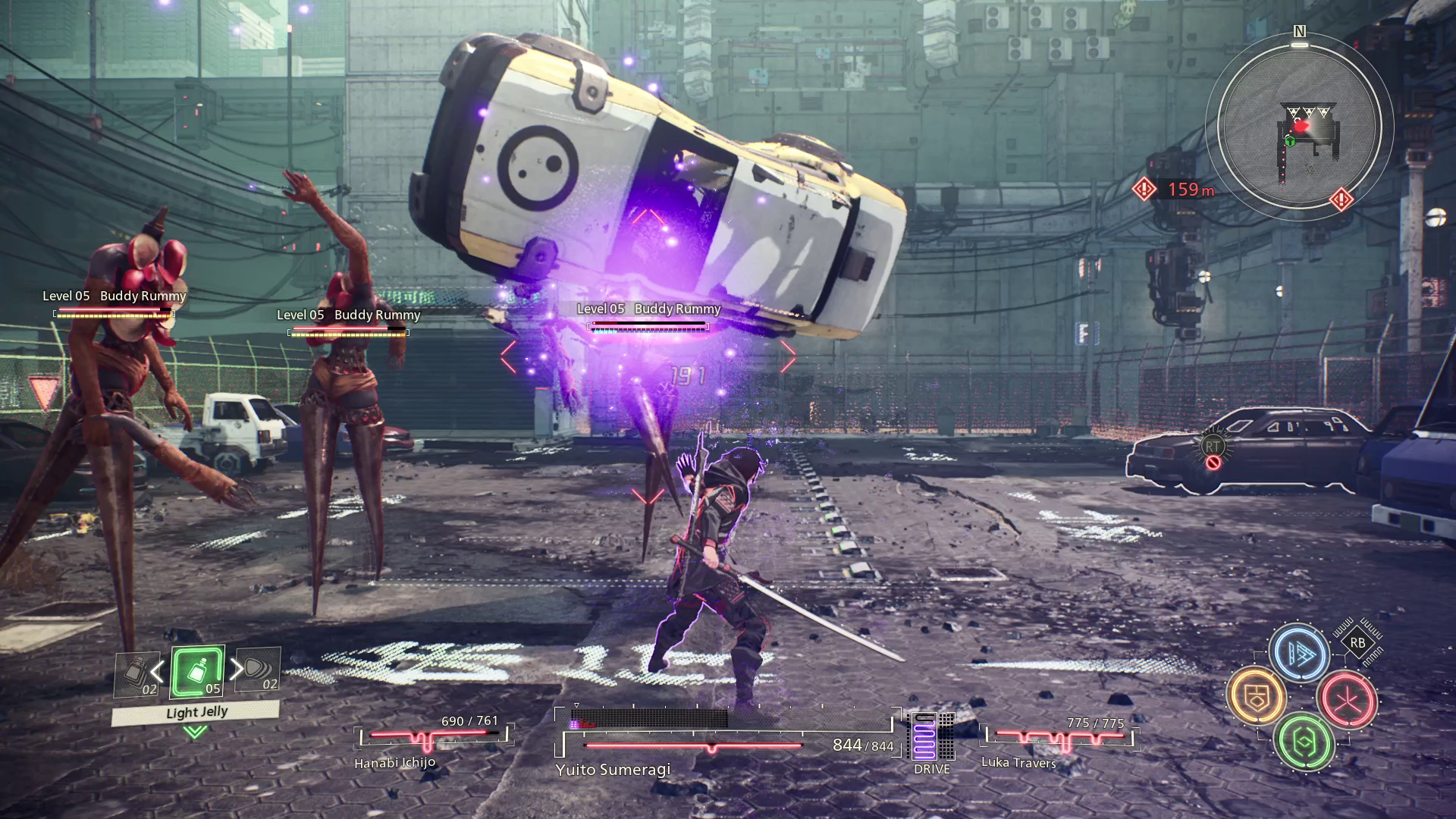 Scarlet Nexus: Battle