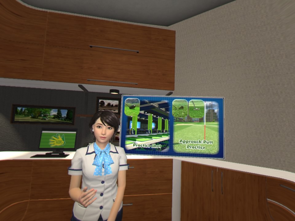 Everybody's Golf VR - Respan tyttö