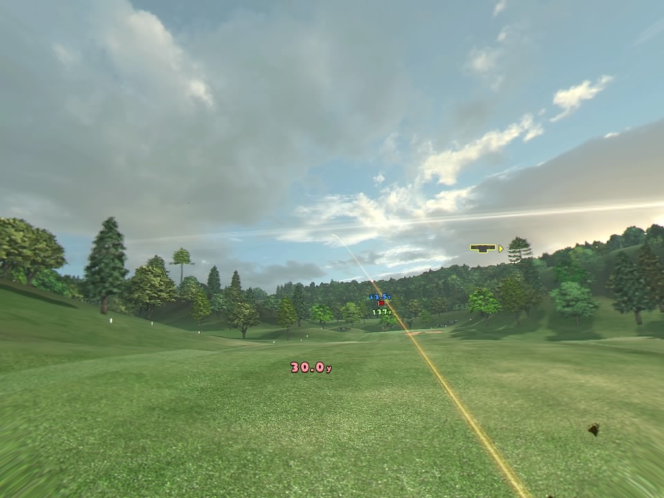 Everybody's Golf VR - Sinne se lentää