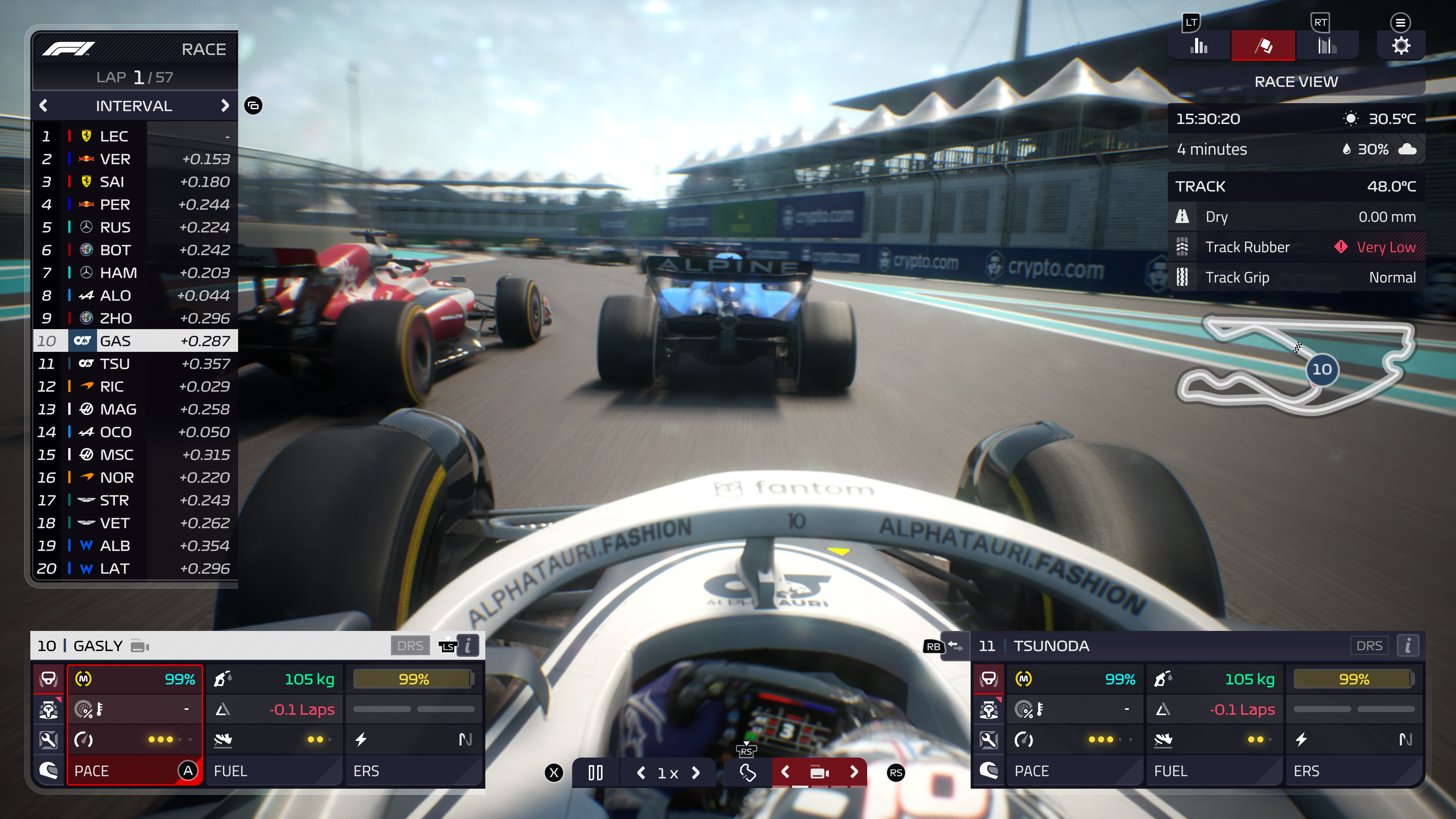 F1 Manager 2022: Sisäkulma