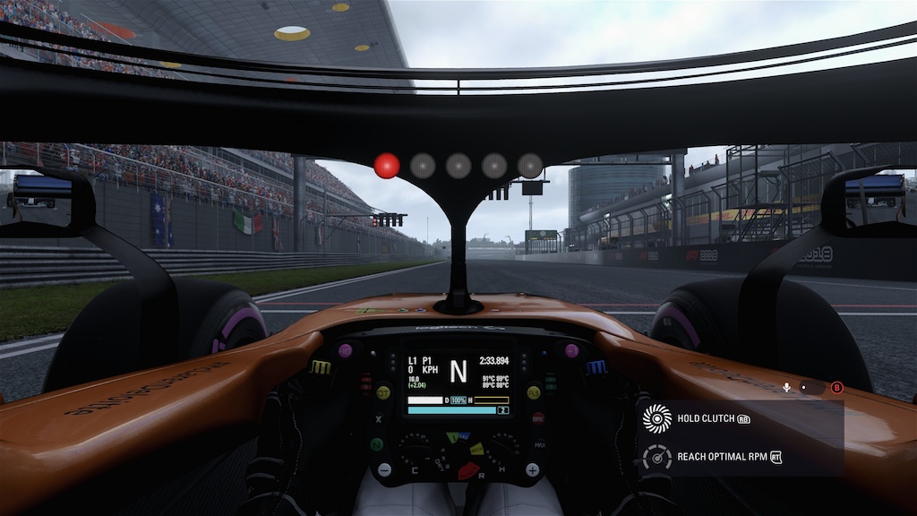 F1 2018: Startti