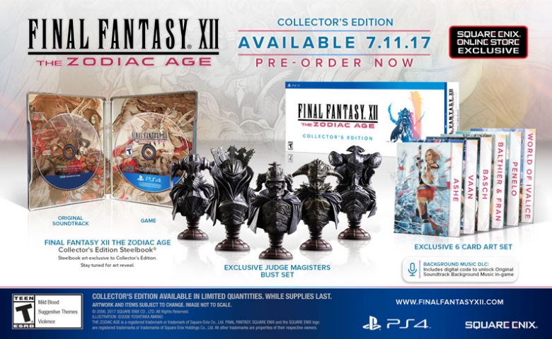Final Fantasy XII: The Zodiac Age Collector's Edition