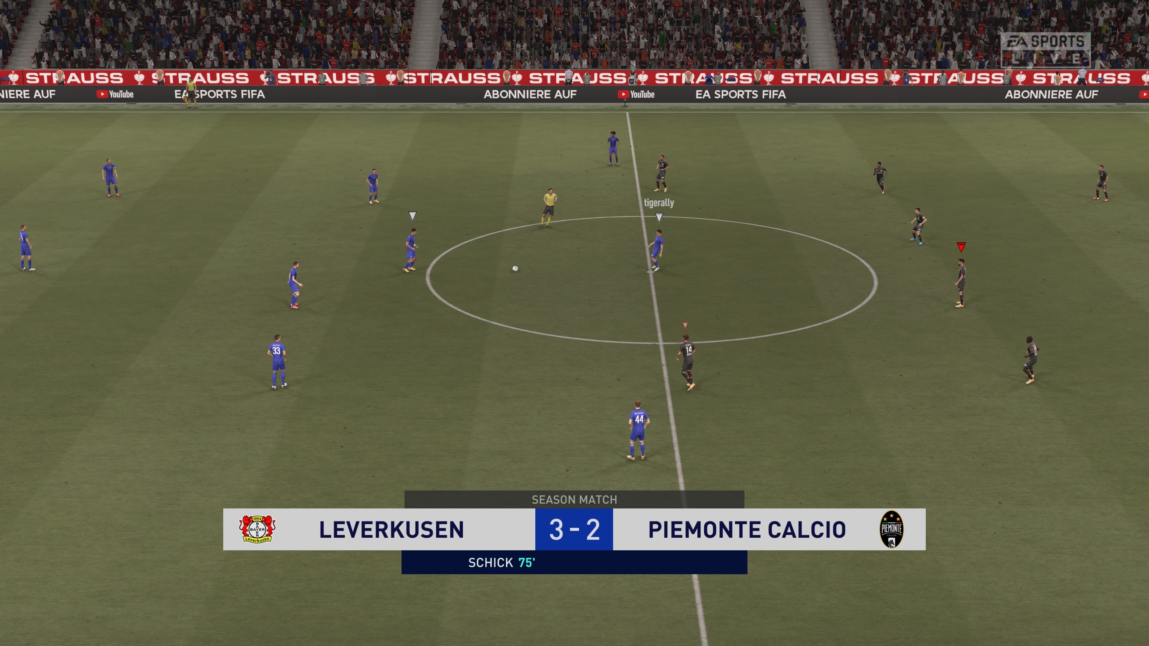 FIFA 21 Lukekusen johtaa, feikki-Juventus ei