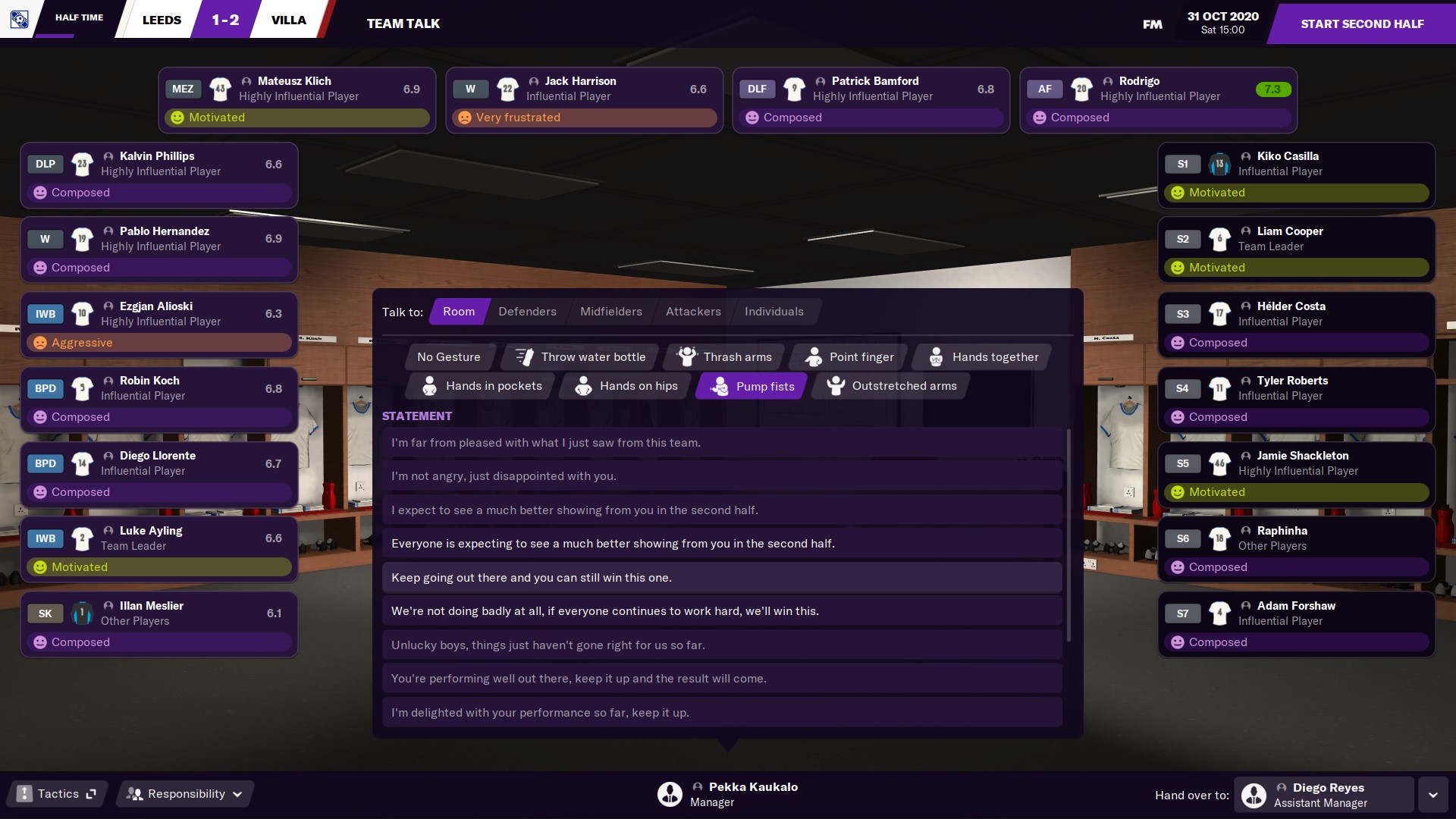 Football Manager 21: Pukukoppi