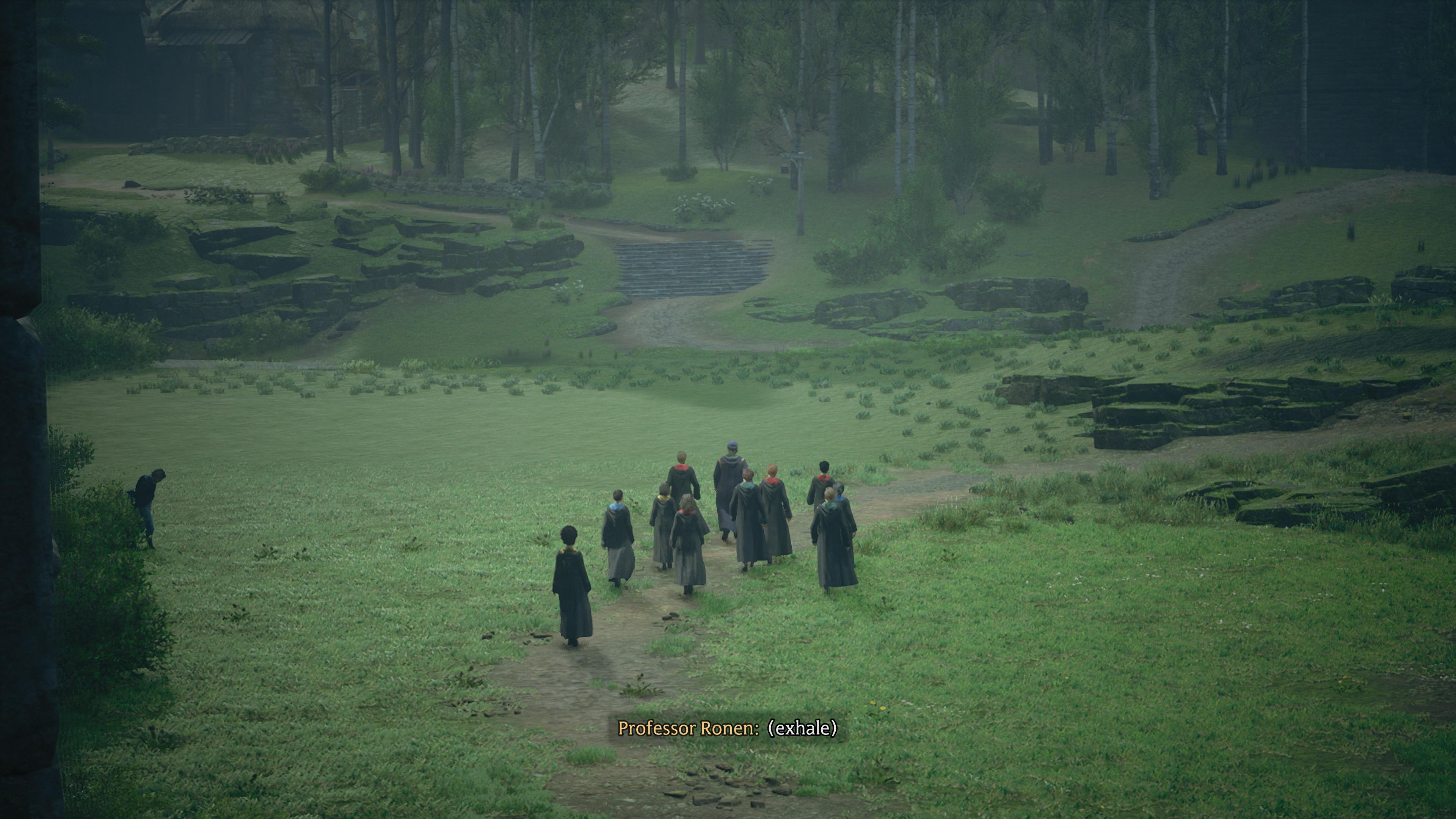 Hogwarts Legacy_oppitunti ulkona