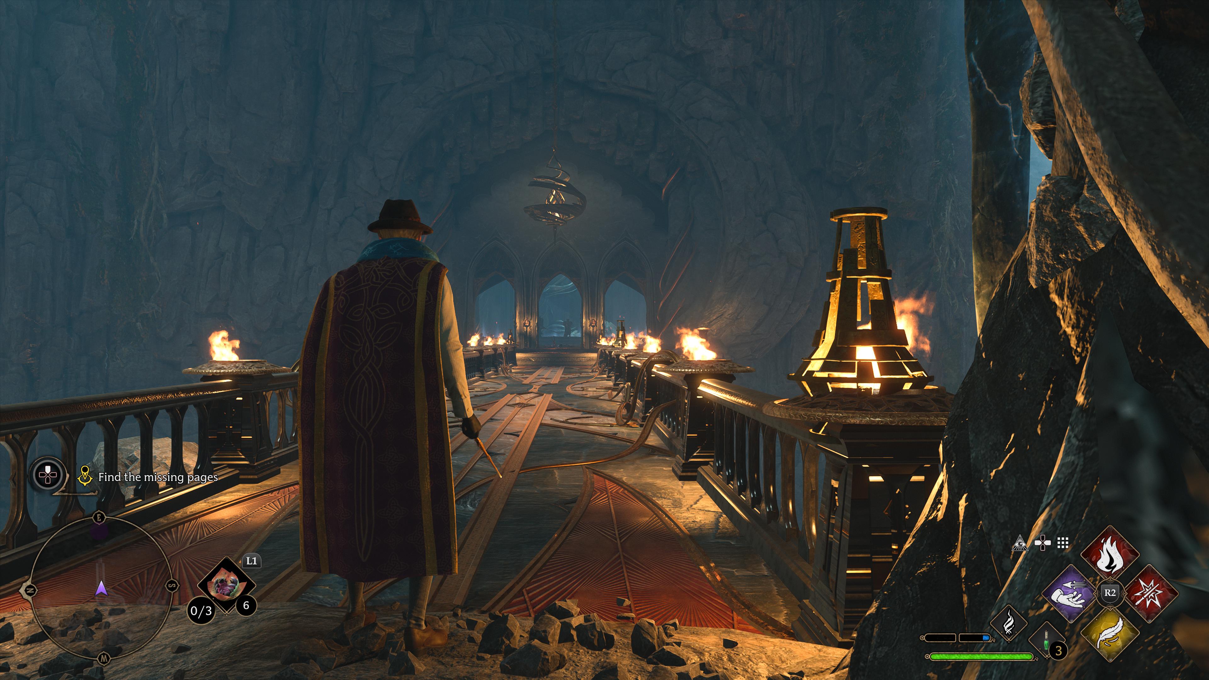 Hogwarts Legacy_tunnelmallinen käytävä