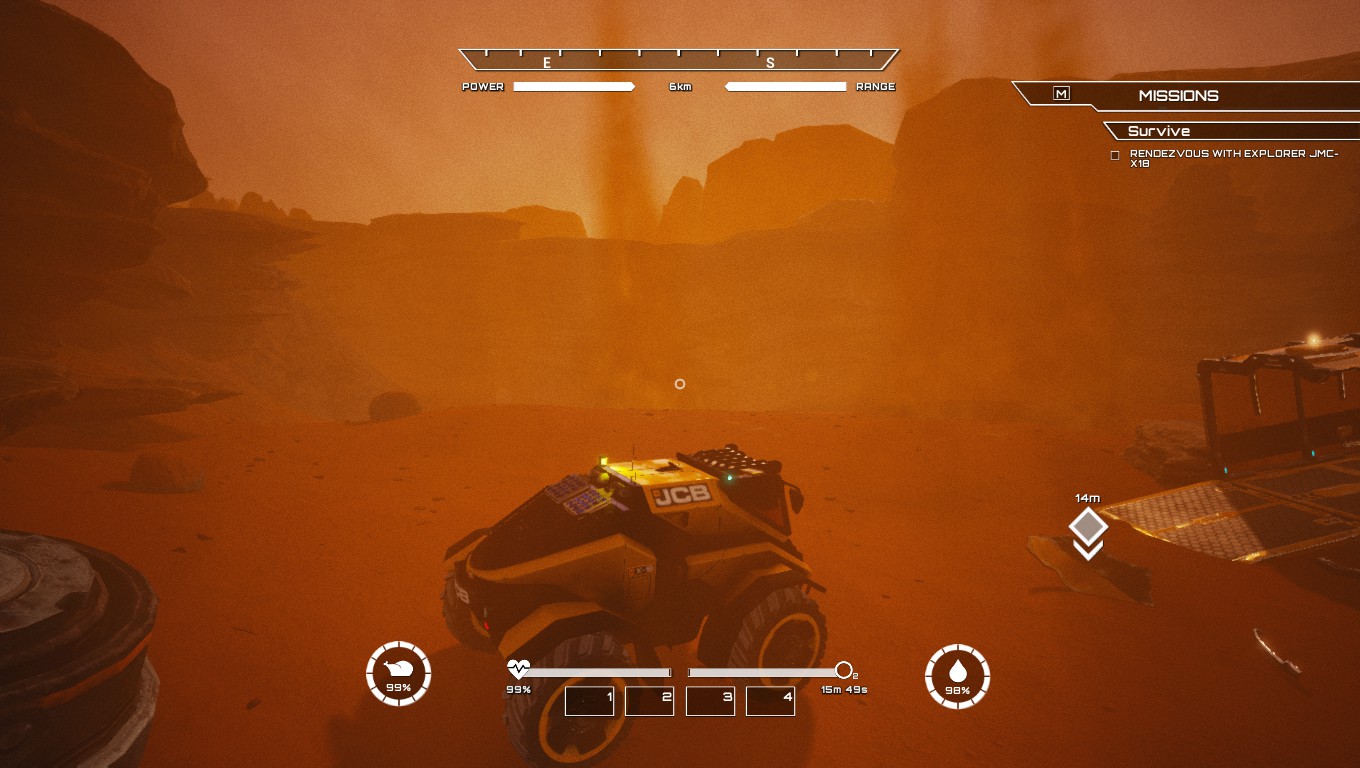 JCB Pioneer: Mars: Mönkijä