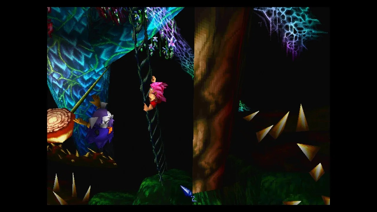 Tombi! 2 Special Edition_Kiipeilyä