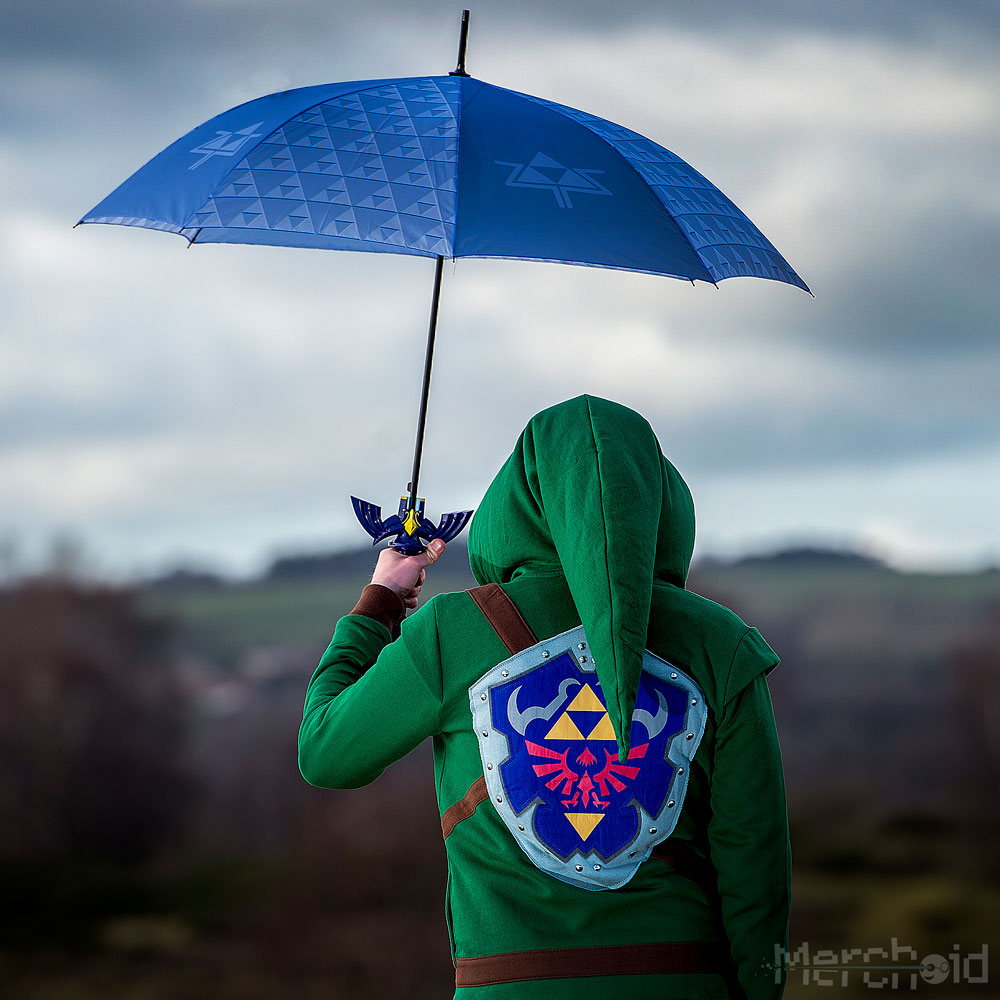 Legend of Zelda Master Sword Umbrella sateenvarjo kostyymi 1