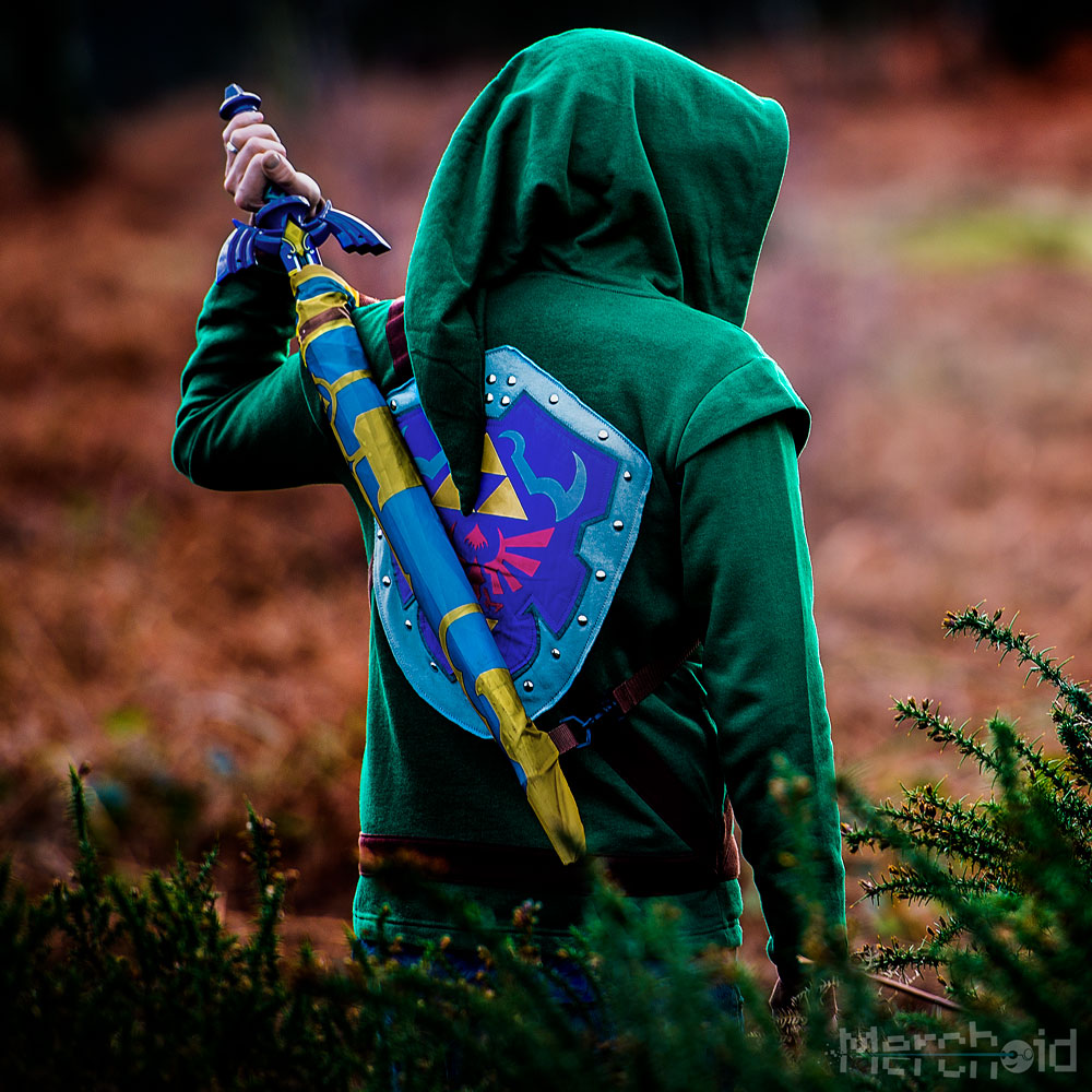 Legend of Zelda Master Sword Umbrella sateenvarjo kostyymi 3
