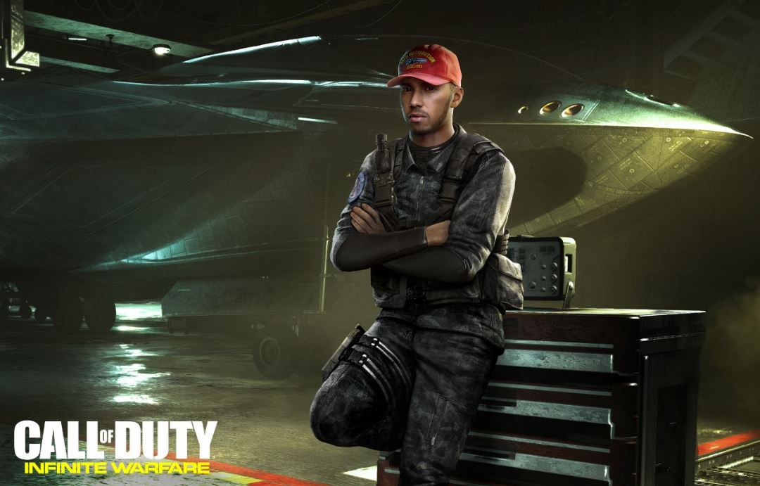Lewis Hamilton Call of Duty: Infinite Warfare